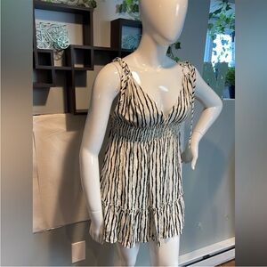 CupShe black and White summer dress! Wore once on a cruise last summer!